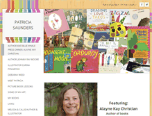 Tablet Screenshot of patriciasaunders.com